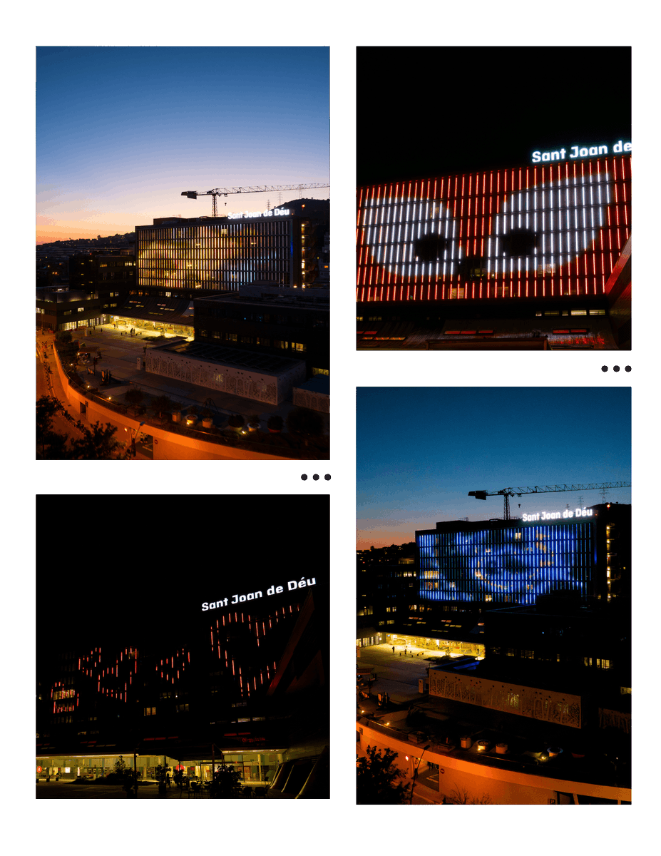 LED DREAM (@led_dream) on Twitter photo El <a href="/SJDbarcelona_es/">Hospital Sant Joan de Déu Barcelona ES</a> estrena nueva fachada iluminada, un espectáculo visual que abarca una amplia gama de contenidos, desde lo figurativo hasta lo abstracto. #lumaliastudio #SJD #barcelona <a href="/artec_studio/">Artec Studio</a> <a href="/protopixelbcn/">ProtoPixel</a> El <a href="/SJDbarcelona_es/">Hospital Sant Joan de Déu Barcelona ES</a> estrena nueva fachada iluminada, un espectáculo visual que abarca una amplia gama de contenidos, desde lo figurativo hasta lo abstracto. #lumaliastudio #SJD #barcelona <a href="/artec_studio/">Artec Studio</a> <a href="/protopixelbcn/">ProtoPixel</a>