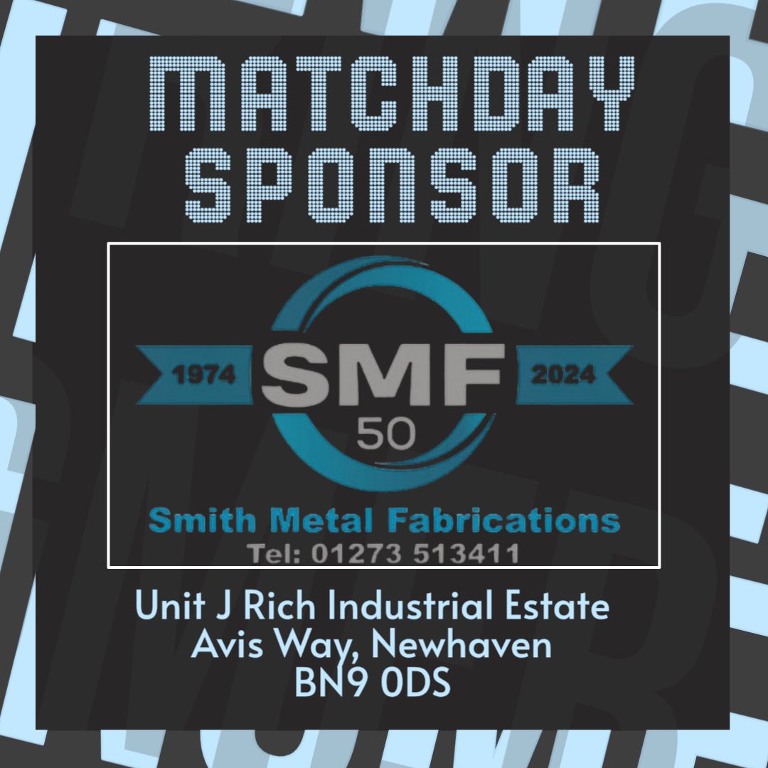 UPCOMING FIXTURE

the Blues are back in action Sunday, they travel to Newhaven fc

MATCHDAY SPONSOR

Smith Metal Fabrications and AEP Precision Engineering pride themselves on workmanship of the very highest quality with a friendly and helpful service that is second to none.