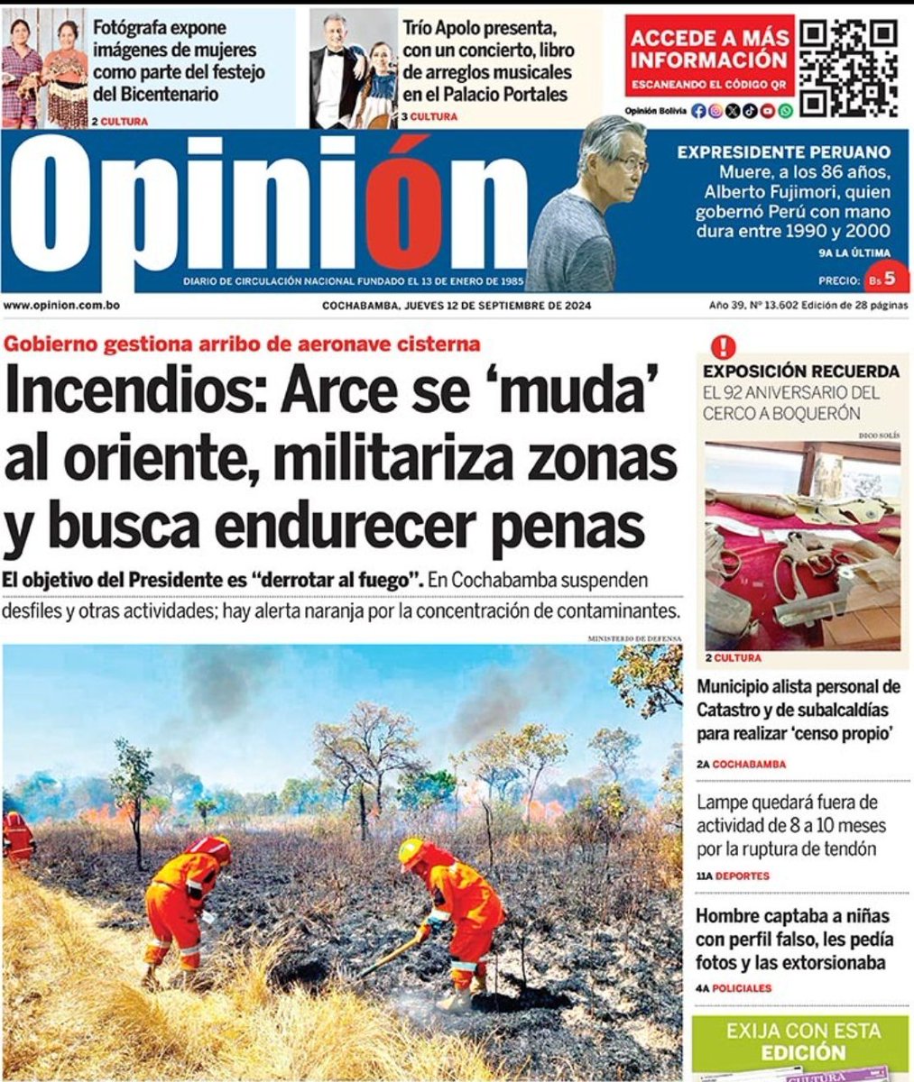 Si Bolivia tuviera parlamento, se preguntarían si se puede militarizar así no más