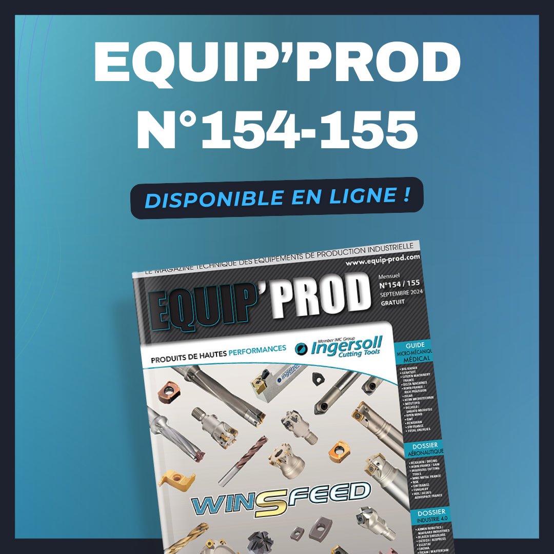 Le dernier numéro d'Equip'Prod est en ligne !
🔗rendez-vous sur equip-prod.com/lire-un-journa…