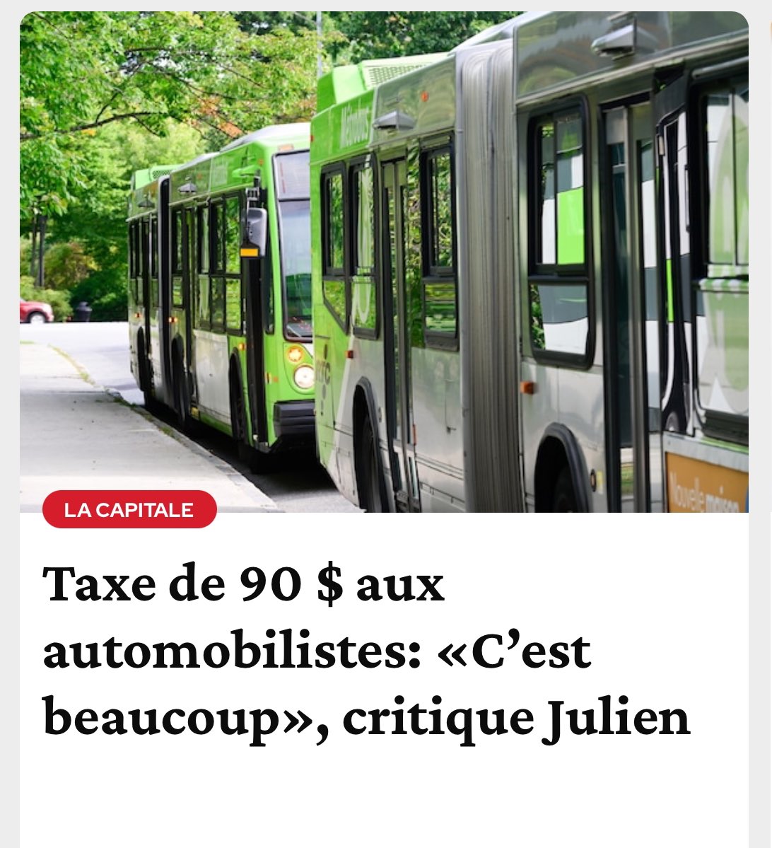 D’un côté, le gouvernement dit aux villes de s’occuper de leurs fougères en parlant du TC et leur donne des pouvoirs pour le faire. De l’autre, il leur fait des reproches quand elles utilisent ces pouvoirs. Ça commence à ressembler à un gouvernement anti-TC.