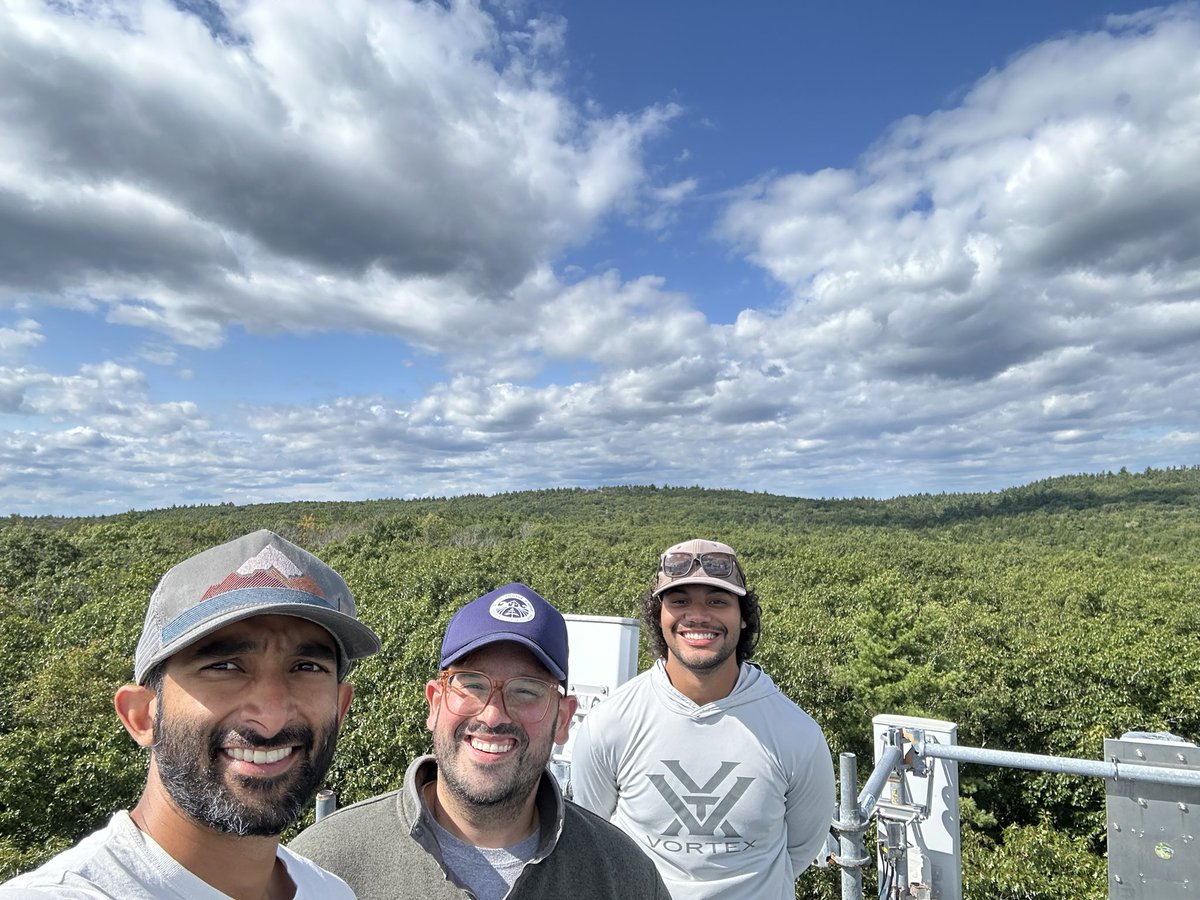 Shersingh Joseph Tumber-Dávila (@josephtumber) on Twitter photo Had a blast hosting <a href="/HydroGeoPhys/">aakash ahamed</a> from <a href="/WorkingTrees/">Working Trees</a> together with the newest member of the lab, PhD student Junior Burks, at <a href="/HarvardForest/">Harvard Forest</a>
We spent the day measuring trees using their amazing app that leverages phone lidar together with manual measurements to test the tech Had a blast hosting <a href="/HydroGeoPhys/">aakash ahamed</a> from <a href="/WorkingTrees/">Working Trees</a> together with the newest member of the lab, PhD student Junior Burks, at <a href="/HarvardForest/">Harvard Forest</a>
We spent the day measuring trees using their amazing app that leverages phone lidar together with manual measurements to test the tech