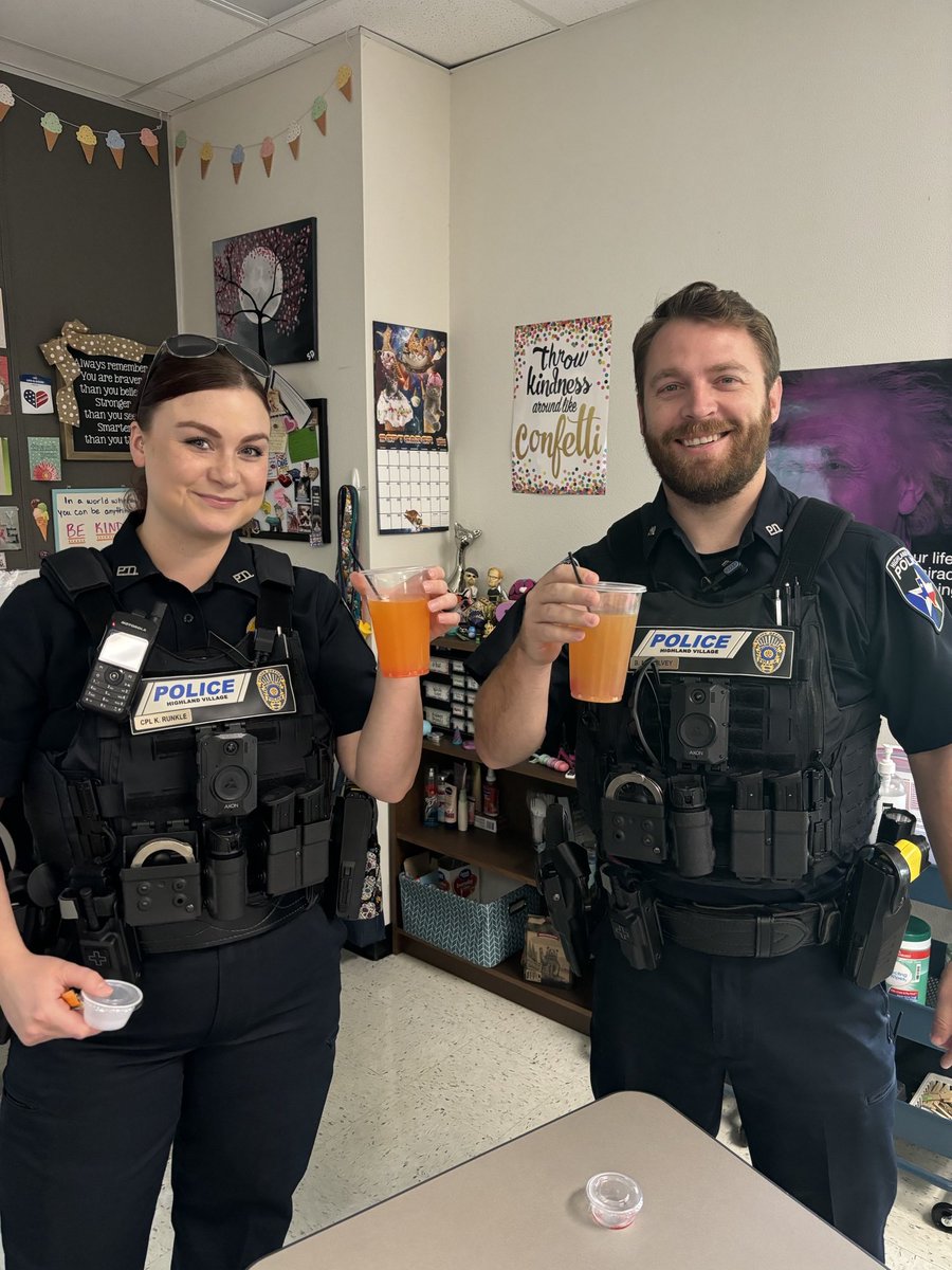 Officer Ben (@officerbenhv) on Twitter photo Officer Kristen and I enjoyed learning about mixtures and solutions with 5th grade <a href="/HV_Vikings/">Highland Village Elementary</a> <a href="/HVPolice/">Highland Village PD</a> #MangoTangeloLemonadeWithBoba #KiwiStrawberryLimadeWithCherries Officer Kristen and I enjoyed learning about mixtures and solutions with 5th grade <a href="/HV_Vikings/">Highland Village Elementary</a> <a href="/HVPolice/">Highland Village PD</a> #MangoTangeloLemonadeWithBoba #KiwiStrawberryLimadeWithCherries