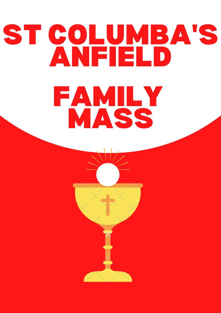 Our Family Mass returns this Sunday at 4.00 pm! We’re looking forward to seeing you! Spread the word! <a href="/LivDiocese/">Diocese of Liverpool</a> <a href="/PinehurstP/">Pinehurst Primary</a> @PlusDane #familyfriendly #mass #christian