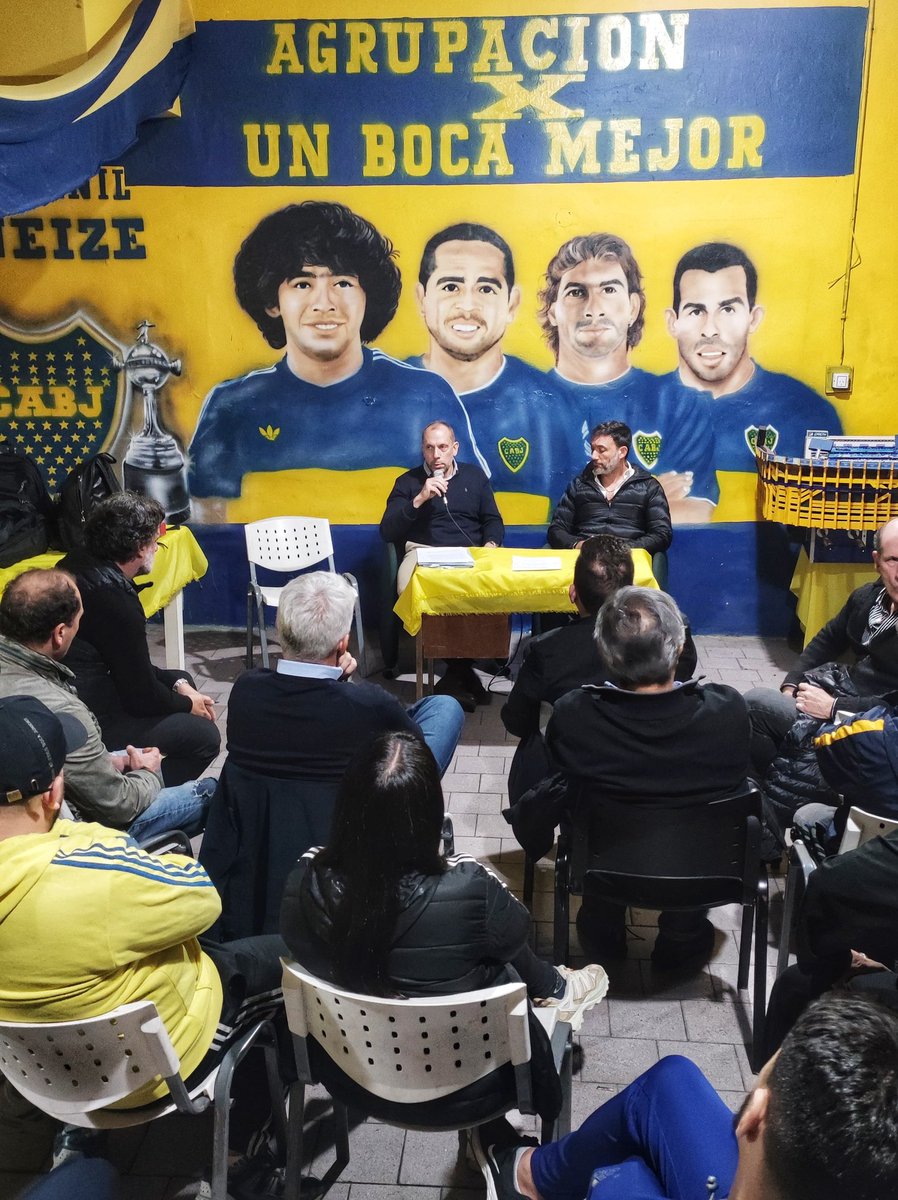 Ciclo de Charlas de la Agrupación Por un Boca Mejor - ASAMBLEA DE REPRESENTANTES

El día de ayer, realizamos una charla sobre el rol de la Asamblea de Representantes en el funcionamiento del club y abordamos propuestas concretas para la reforma del Estatuto.