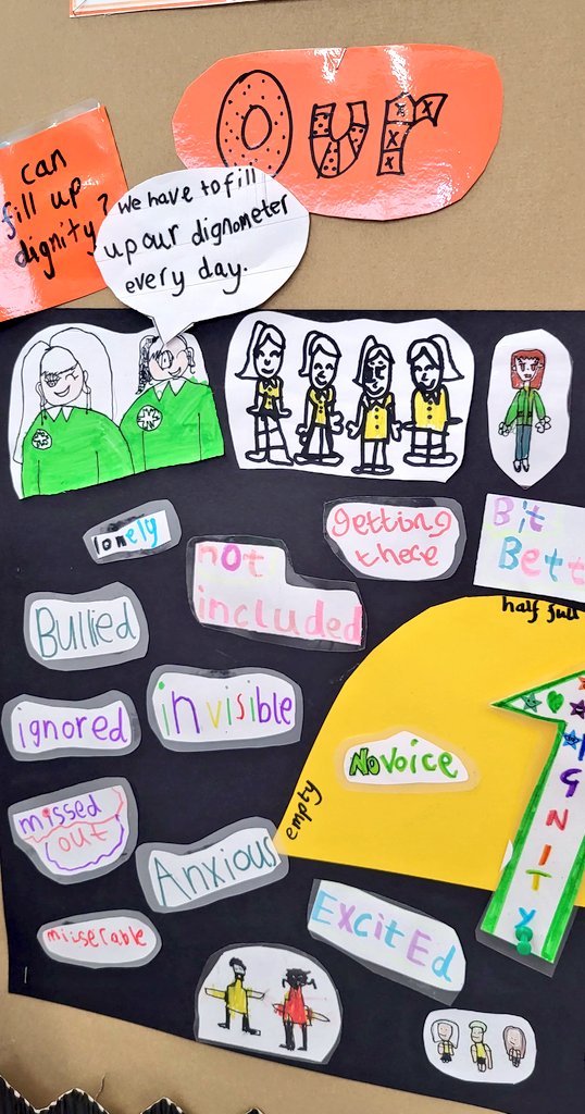 Knightsridge Primary (@knightsridgepr1) on Twitter photo 'We have to fill up our Dignometer everyday!' Thoughtful words from Primary 4. Wonderful examples of how to demonstrate dignity towards others.
💚💛
<a href="/Creative_Voices/">Children's Parliament</a> <a href="/JebJill/">Jill Burdett</a> <a href="/WL_UNCRC/">WL UNCRC Collaborative</a> 'We have to fill up our Dignometer everyday!' Thoughtful words from Primary 4. Wonderful examples of how to demonstrate dignity towards others.
💚💛
<a href="/Creative_Voices/">Children's Parliament</a> <a href="/JebJill/">Jill Burdett</a> <a href="/WL_UNCRC/">WL UNCRC Collaborative</a>