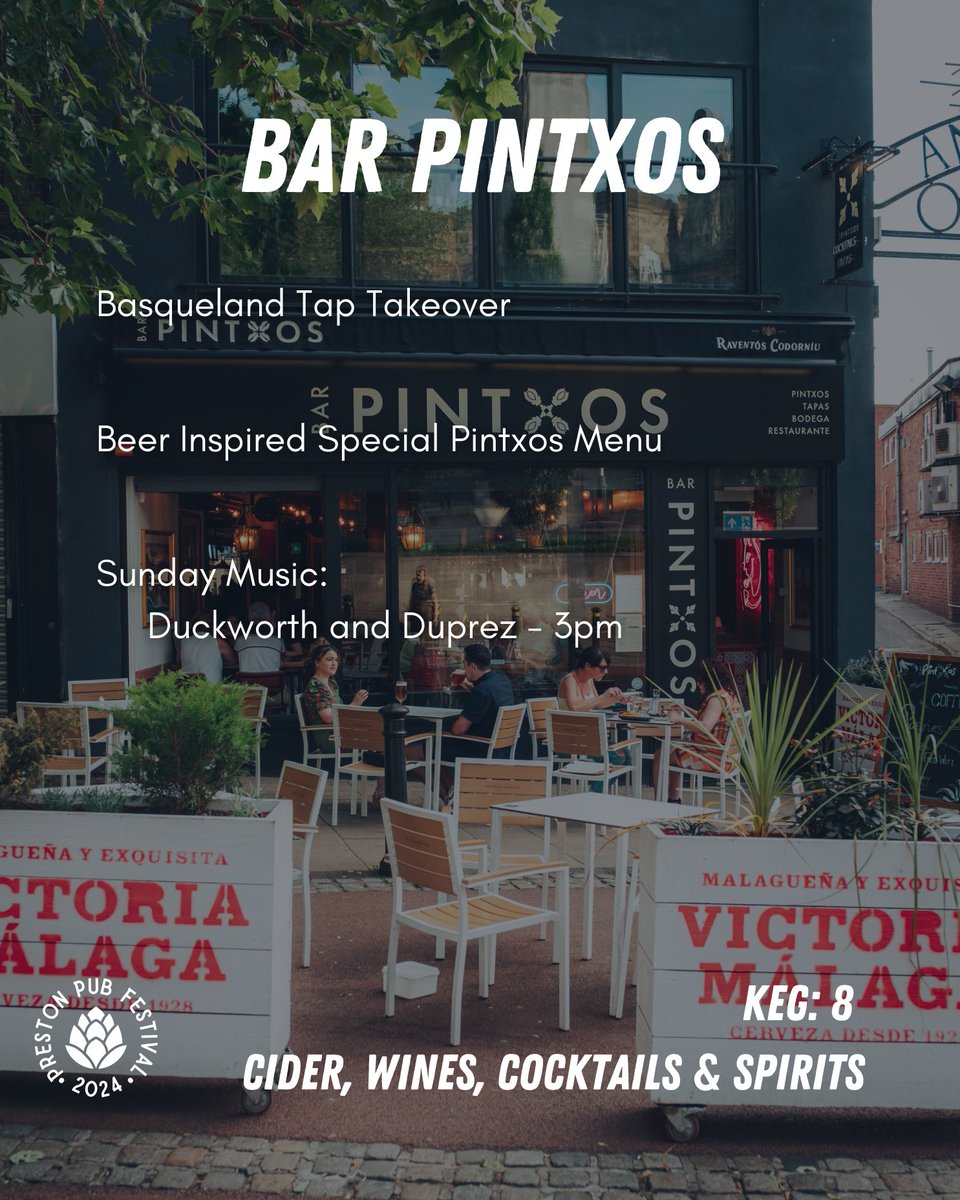 Bar Pintxos for #PrestonPubFestival2024