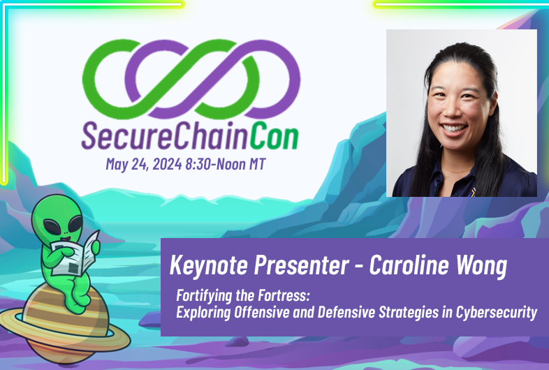 OrteliusOs's tweet photo. Building a cybersecurity strategy requires both defensive and offensive tactics.  Learn from Caroline Wong, Chief Strategy Officer @Cobalt.io.  Keynote Speaker - #SecureChainCon 2024   @cont https://t.co/zXJW2kl1M4 https://t.co/da5xNM8tSb