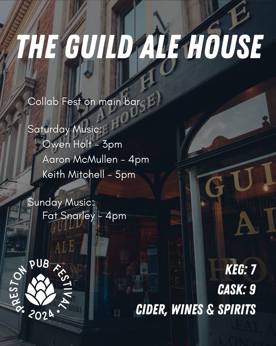 The Guild Ale House for #PrestonPubFest2024