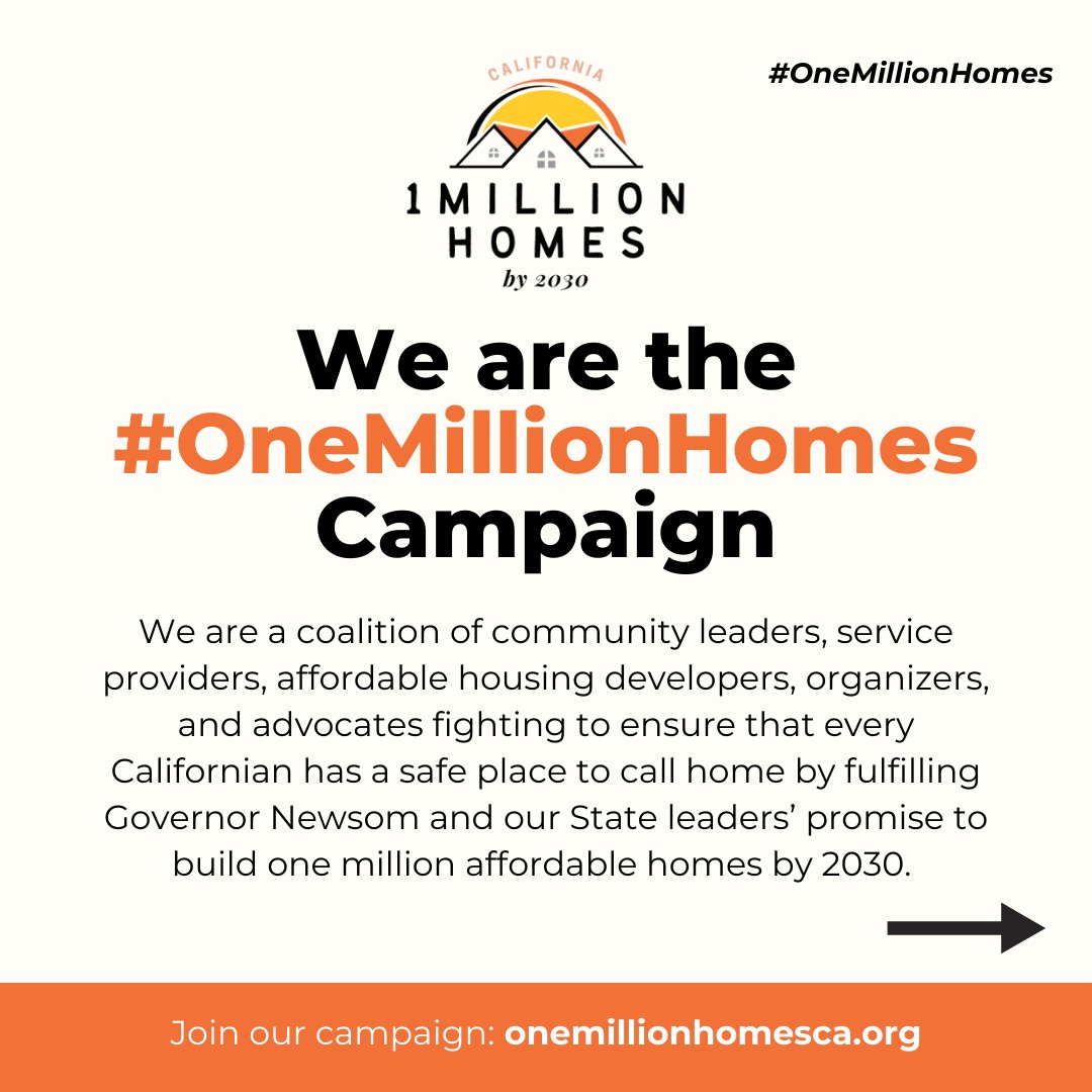 A California where all of us have a healthy and stable place called home is possible.📷

@CAGovernor <a href="/GavinNewsom/">Gavin Newsom</a> we have the resources and opportunity to lead the way to affordable housing for all: can we count on you to fulfill your promise and build #OneMillionHomes by 2030?
