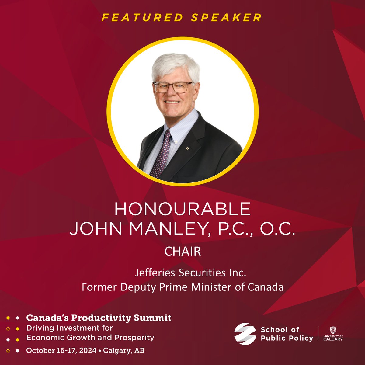 policy_school's tweet photo. What does "The Most Interesting Man in Ottawa" have to say about Canadian productivity? Sign up for Canada's Productivity Summit so you can be part of the action too! https://t.co/S8FuZIB99k

#FOMO #ProductivitySummit #CanadianProsperity #CanadianEconomcy #EconomicGrowth https://t.co/XVZCnOmfuA