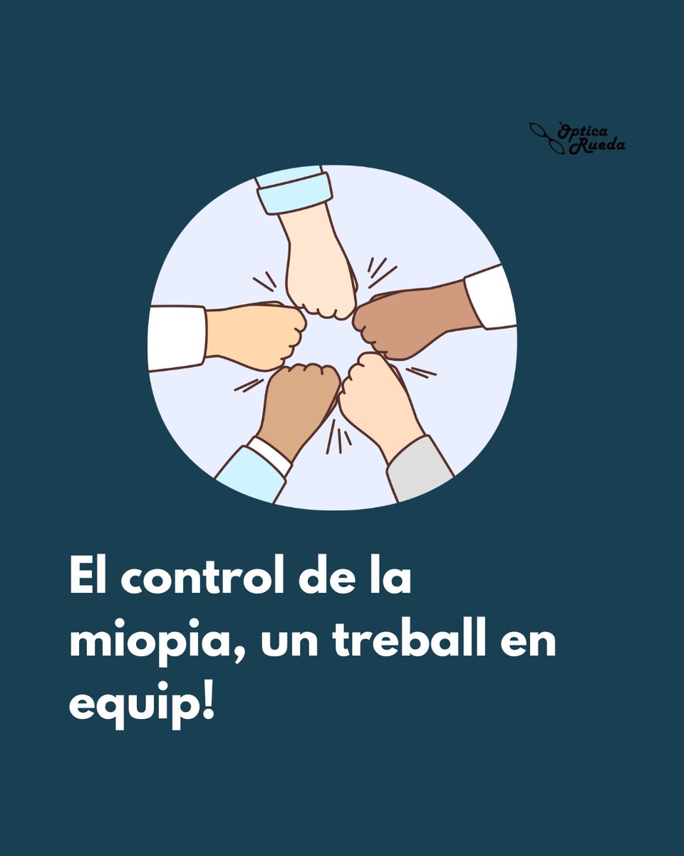 OPTICARUEDA's tweet image. El #ControlDeMiopia és un procés que requereix la col·laboració de pares, educadors i professionals de la visió. 👁️👨‍🏫

A #opticaRueda, treballem conjuntament per garantir una salut visual òptima.

Vine i t'informarem sobre les opcions disponibles per frenar la miopia.