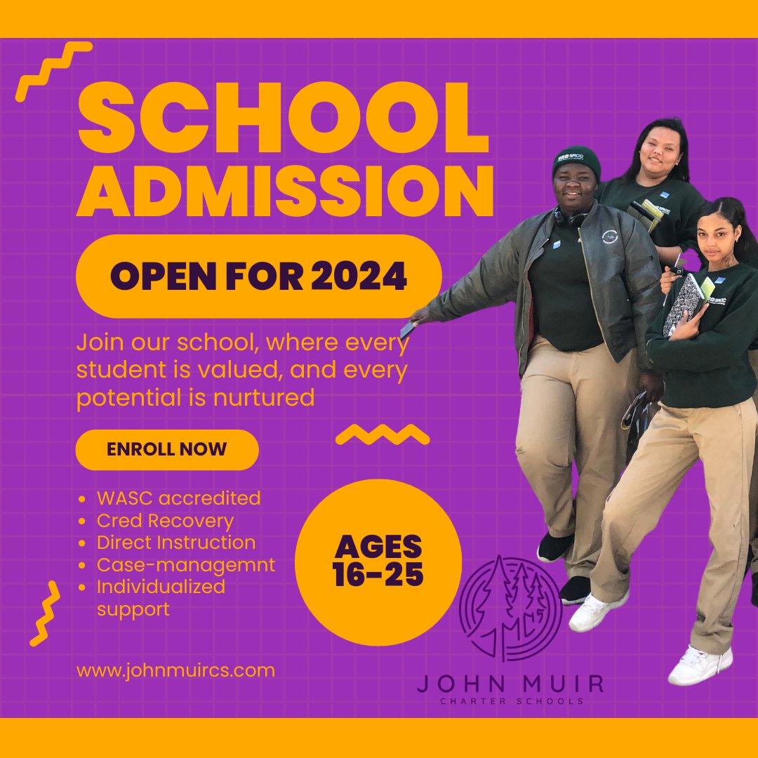 Don't put your future on hold any longer. Enroll now in our high school diploma program for ages 16-25 and take the next step toward your dreams. Let's make it happen. Text DIPLOMA to 1-844-909-2090 to learn more.

 #HighSchoolDiploma #EducationMatters #NeverTooLate