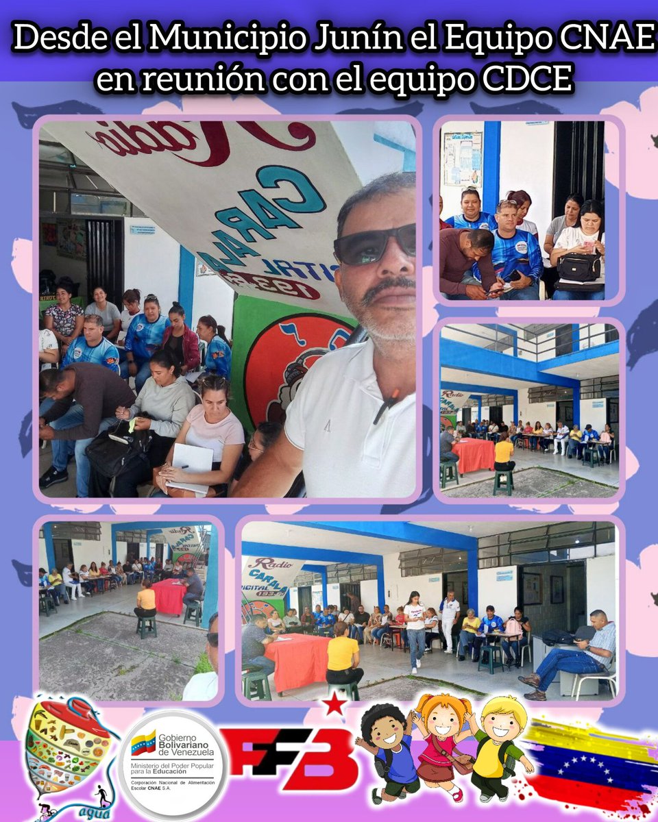 En el transcurso de esta semana el equipo CNAE se ha reunido con el equipo <a href="/cdcetachira/">CDCE Táchira</a> desde los diferentes municipios del estado Táchira, una dinámica importante para recibir indicaciones antes de iniciar el nuevo ciclo escolar.
<a href="/HectoRodriguez/">Héctor Rodríguez C.</a> 
<a href="/cdcetachira/">CDCE Táchira</a> 
<a href="/cnaeoficial/">cnaeoficial</a>