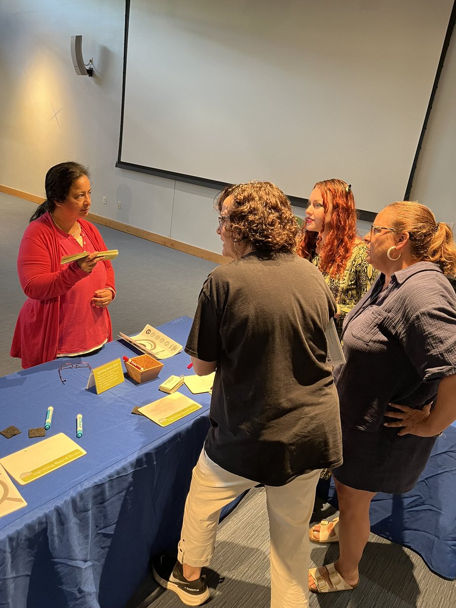 MsBunnell's tweet photo. Had a blast at our kickoff meeting for the WCPSS STEM Teacher Leader Team! Thanks @MarblesRaleigh for hosting us! @reedycreekms https://t.co/apxOJafBV9