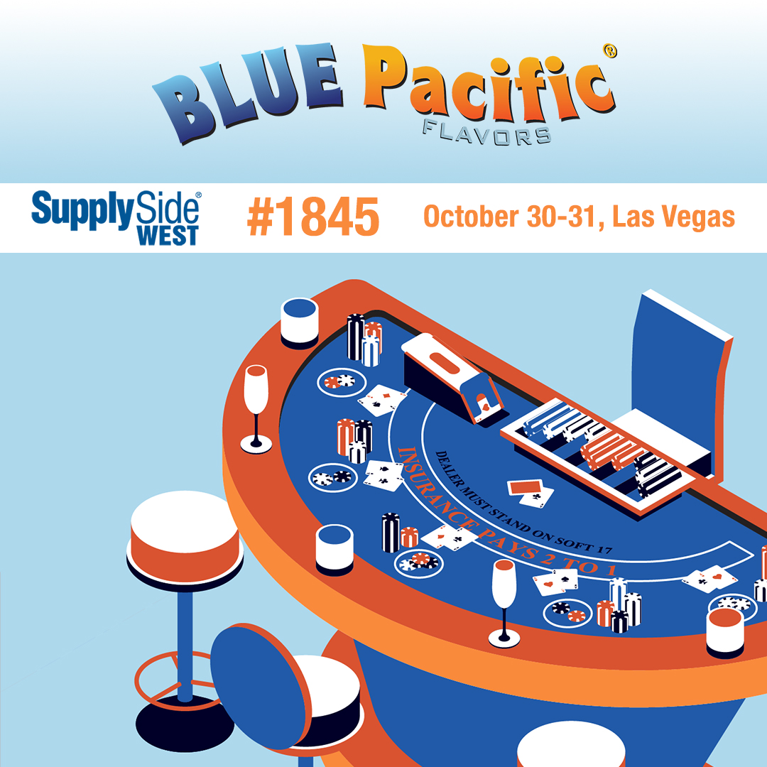 BluePacFlavors's tweet image. Let us prove we&apos;re your best bet in #flavors and #beveragedevelopment - in person! Come see us at the 2024 SupplySide West Expo in Las Vegas. Register now to take advantage of advance purchase rates:

west.supplysideshow.com/en/home.html