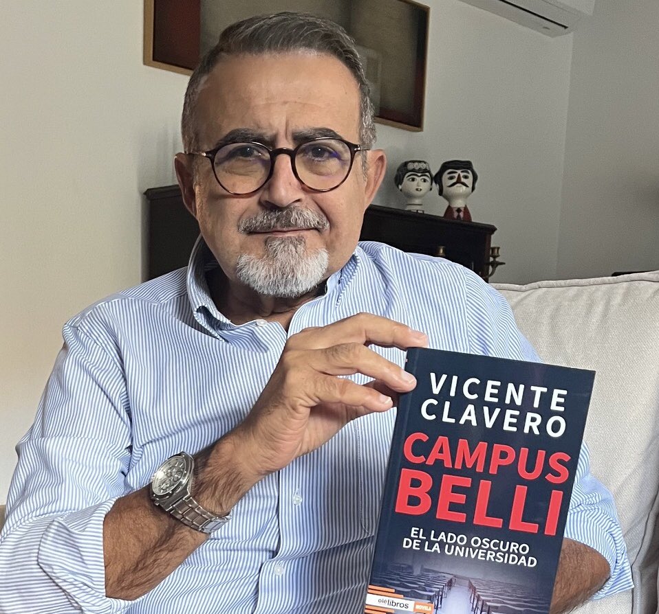 Hoy ha llegado a mis manos el fruto de tres años de trabajo: mi quinta novela, 'Campus belli', un retrato nada amable de la universidad pública, a la que he dedicado una parte de mi vida. Gracias a <a href="/olelibros/">Olelibros.com</a> y, en particular, a Loli Lara por su confianza y profesionalidad.