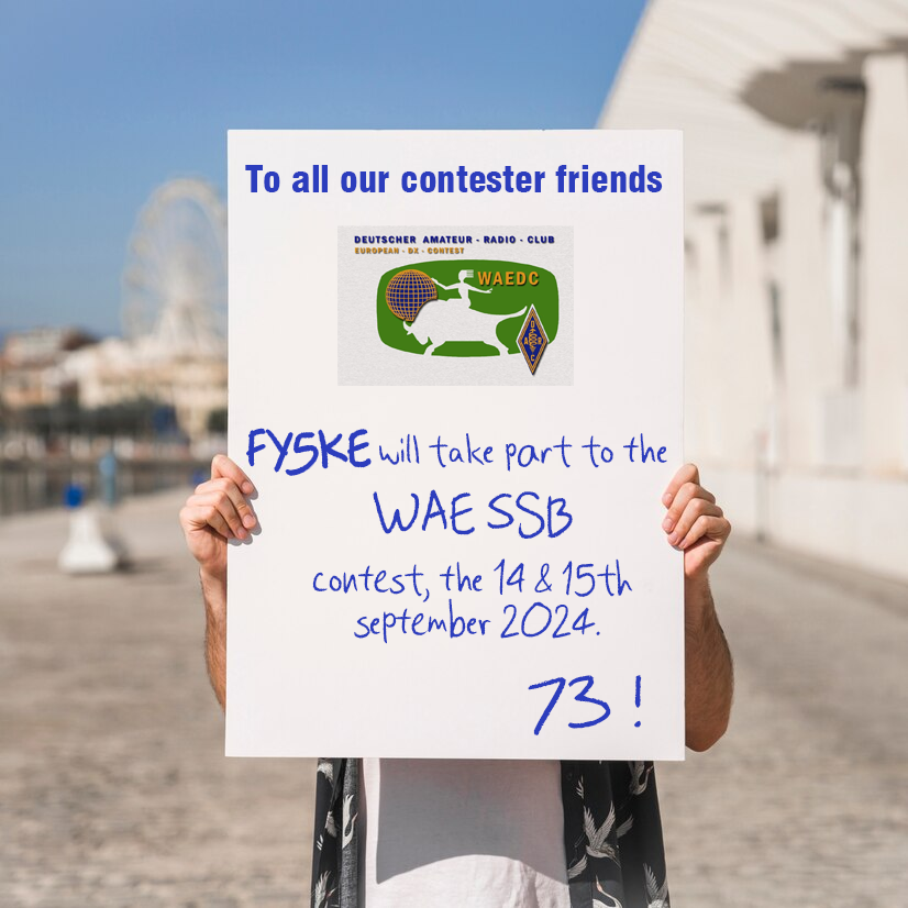 f5uii's tweet photo. This week-end  @DARC_eV  #WAE #Contest #SSB takes place.

#FY5KE will be on air 📶

Are you ready for exchange QTCs ?   

https://t.co/umjF1etcH7

Good Luck !  
#WorkedAllEurope #contesting #hamradio https://t.co/tT1FSrJGz9