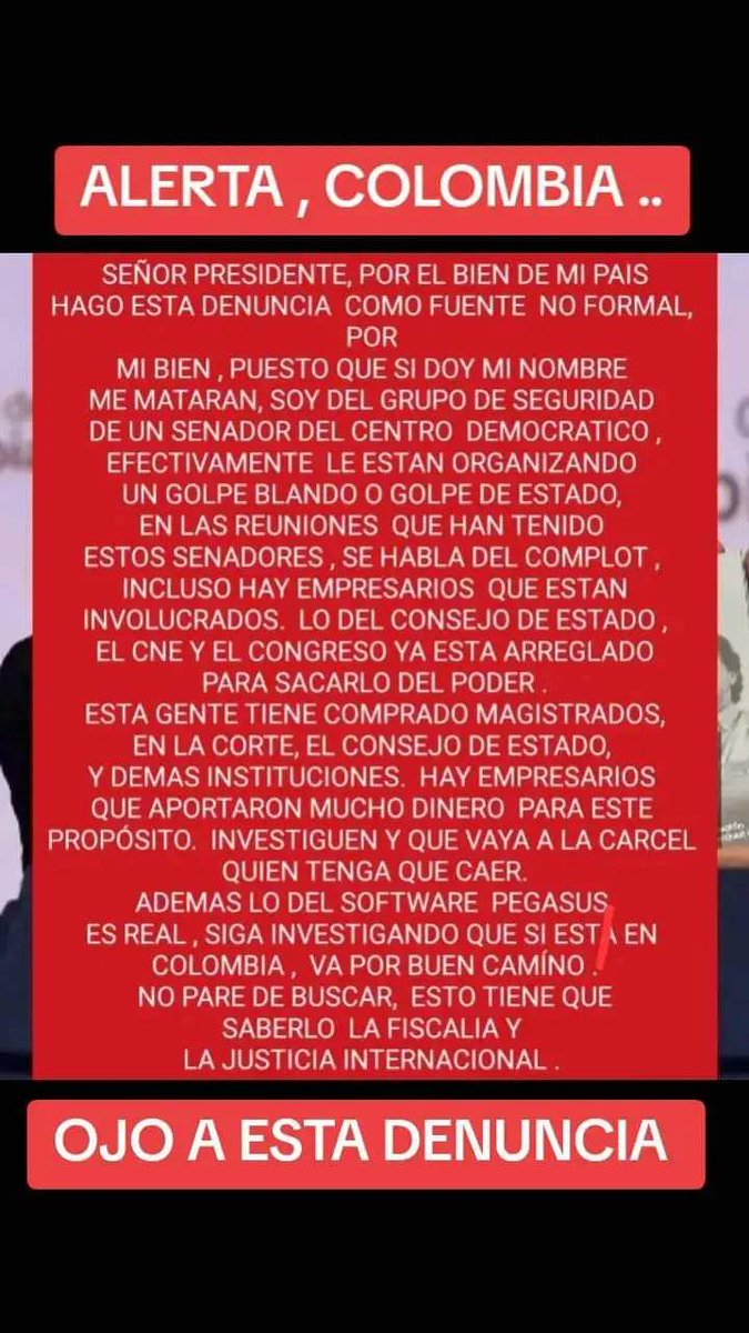 Me llega esta denuncia de un testigo anónimo. #UniendoVoces