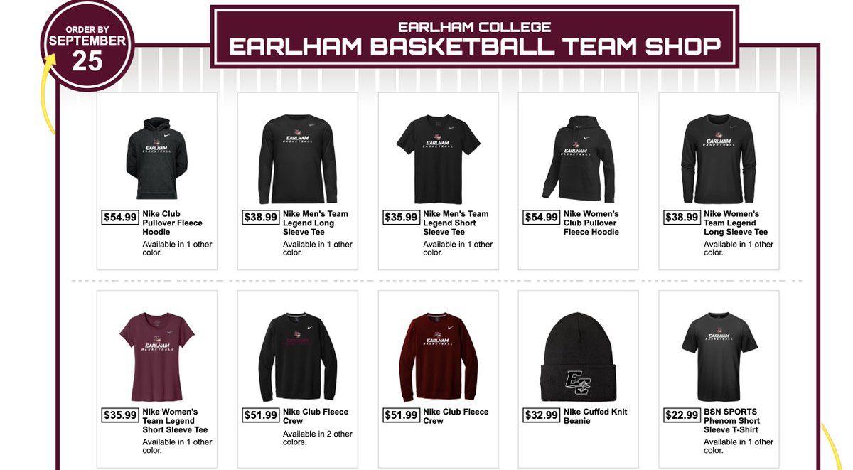 Get your basketball gear here! Shop closes 09/25/2024!  bit.ly/3ME2phz