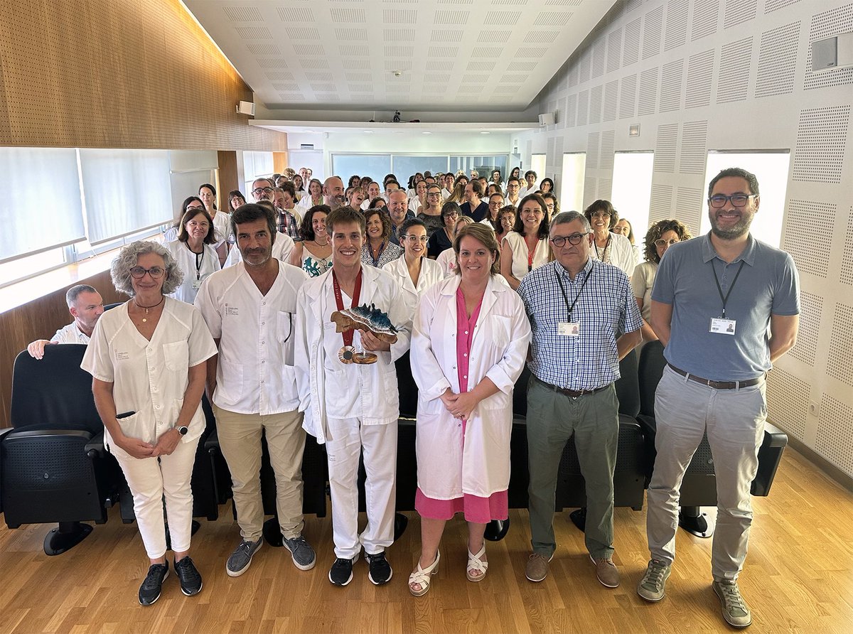 Avui hem celebrat a l’Hospital Mateu Orfila un acte de reconeixement al nostre company Nil Riudavets per la medalla guanyada als Jocs Paralímpics de París 2024 i pels seu exemple de superació. 

Molt orgullosos! Enhorabona campió! 🙌🏻🥉