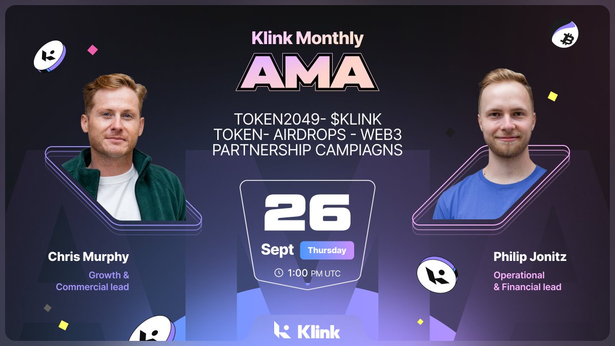 Klink Finance tweet media