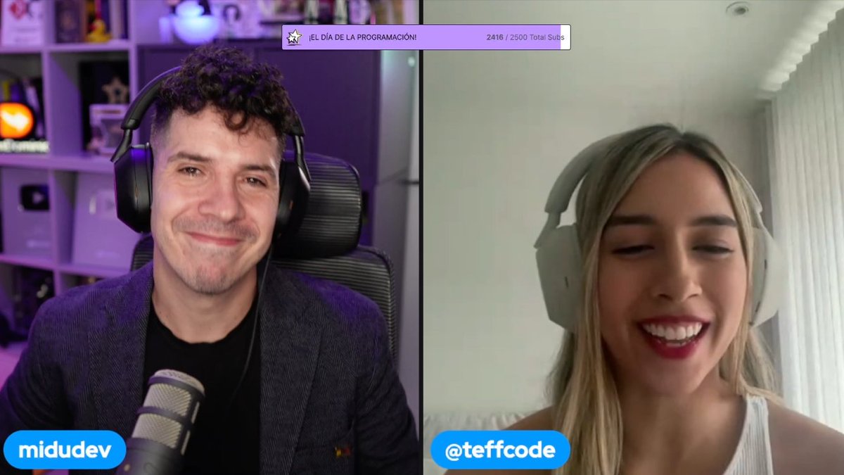 soylucaslopez's tweet image. Nos visita @teffcode dandonos una guia práctica para medir la complejidad algorítimca en la #miduConf por twitch.tv/midudev