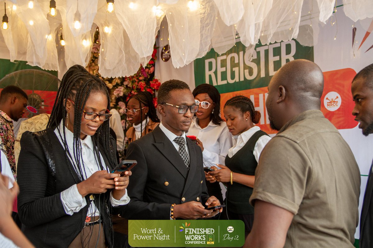 nrcc_adoekiti's tweet photo. We are glad to have you join us for Finished Works Conference'24 (DAY 2)

We have been expecting you! 

#FWC24 #Newrealitycc 
#Triumphantnation #ThehandoftheLord 
#FWC2024 #nrccglobal #Miraclezone https://t.co/rv2T0eAYtg