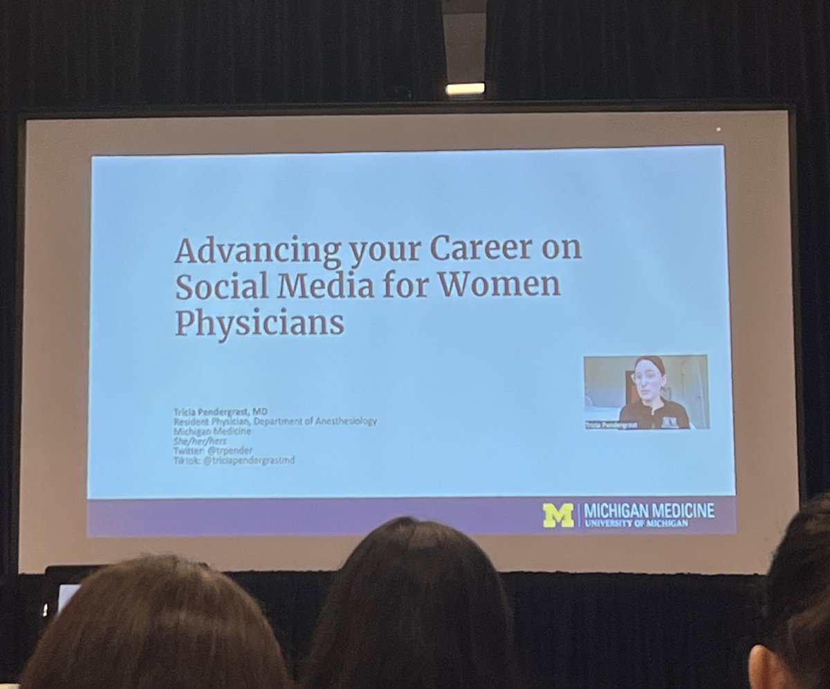 Aarti Patel | M4 | she/her (@aartimed) on Twitter photo Kicking off the Women In Medicine Summit with a wonderful talk by <a href="/trpender/">Tricia Pendergrast, MD</a> on social media engagement! From TikTok to conferences, Dr. Pendergrast knows how to capture an audience! 📲✨ #WIMStrongerTogether Kicking off the Women In Medicine Summit with a wonderful talk by <a href="/trpender/">Tricia Pendergrast, MD</a> on social media engagement! From TikTok to conferences, Dr. Pendergrast knows how to capture an audience! 📲✨ #WIMStrongerTogether