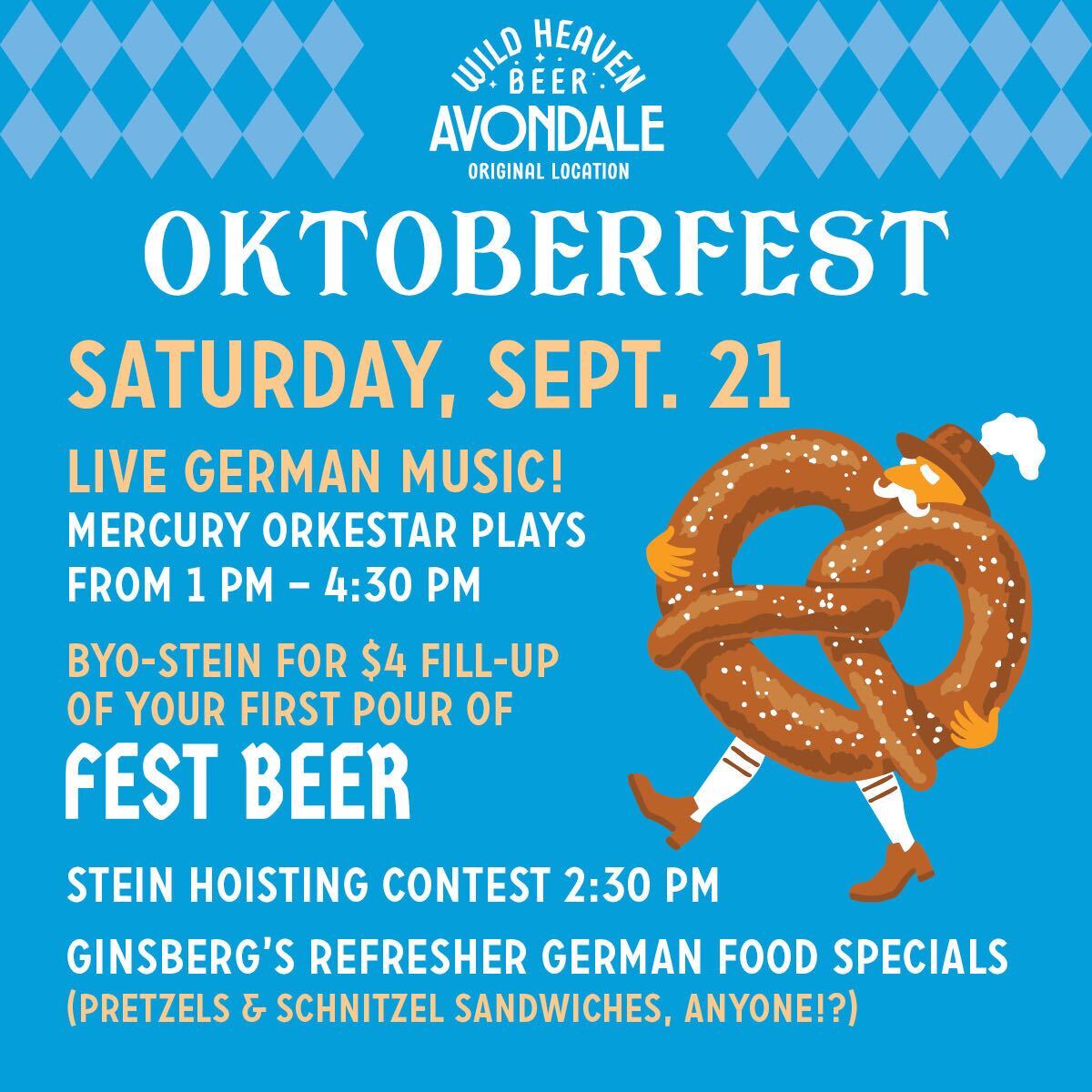 Getting Ready for Our West End 5th Anniversary &amp; Oktoberfest Celebrations - mailchi.mp/wildheavenbeer…