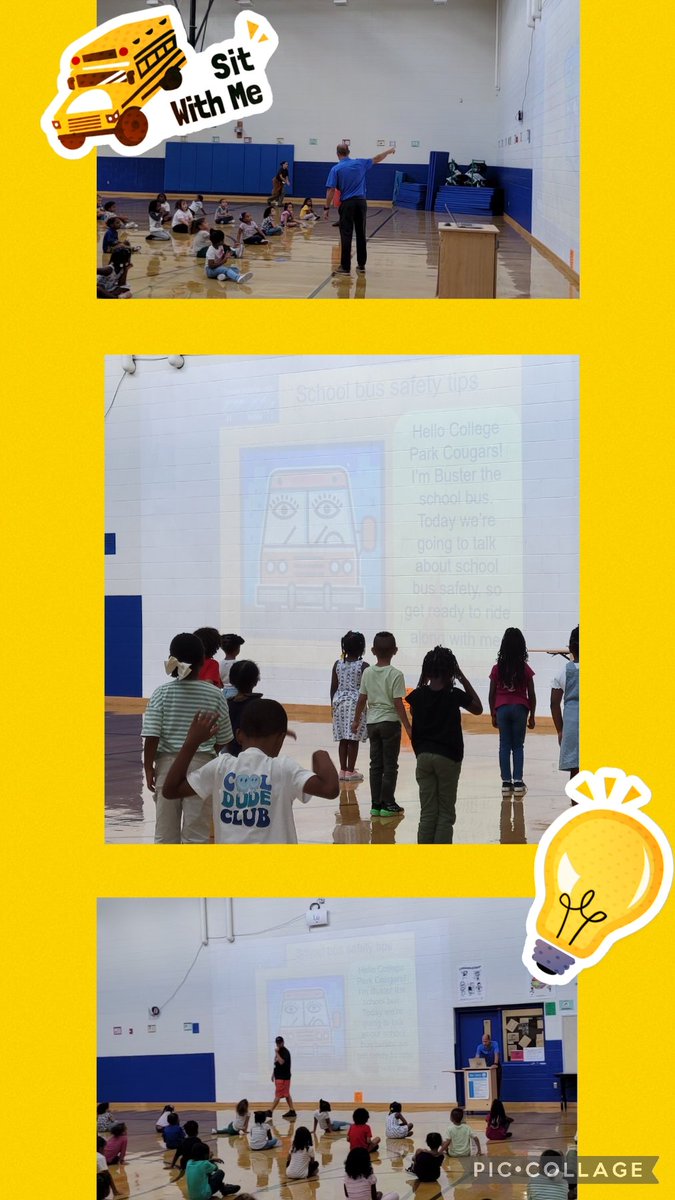 sarapmendez1's tweet image. Mr. Loder, our new AA, met with all of our students in PE classes today to discuss appropriate bus behavior! 👍 #readyforsuccess @CPES4LIFE @DrManigo @vbschools