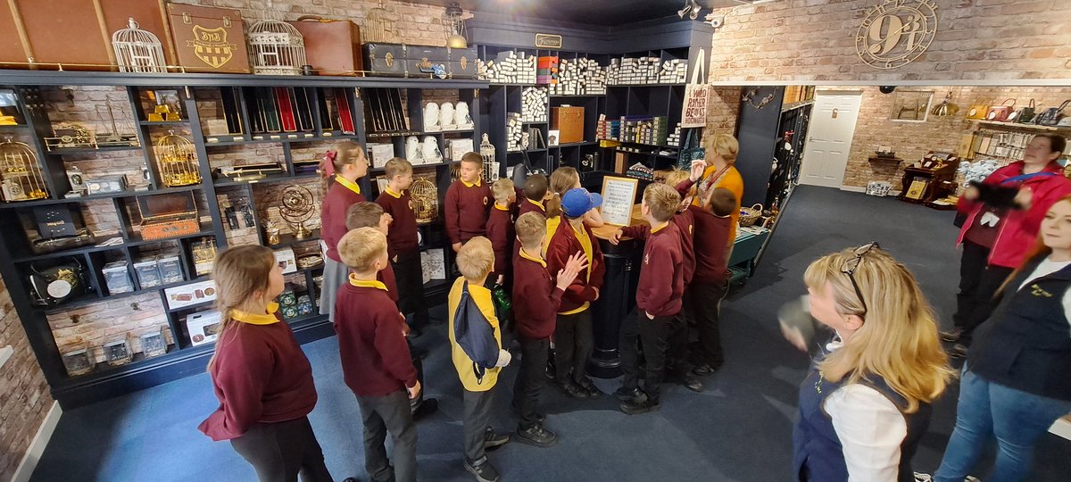 An amazing opportunity for our children to visit the brand new Bowring Hepple Black store in Alnwick #HarryPotter #alnwick