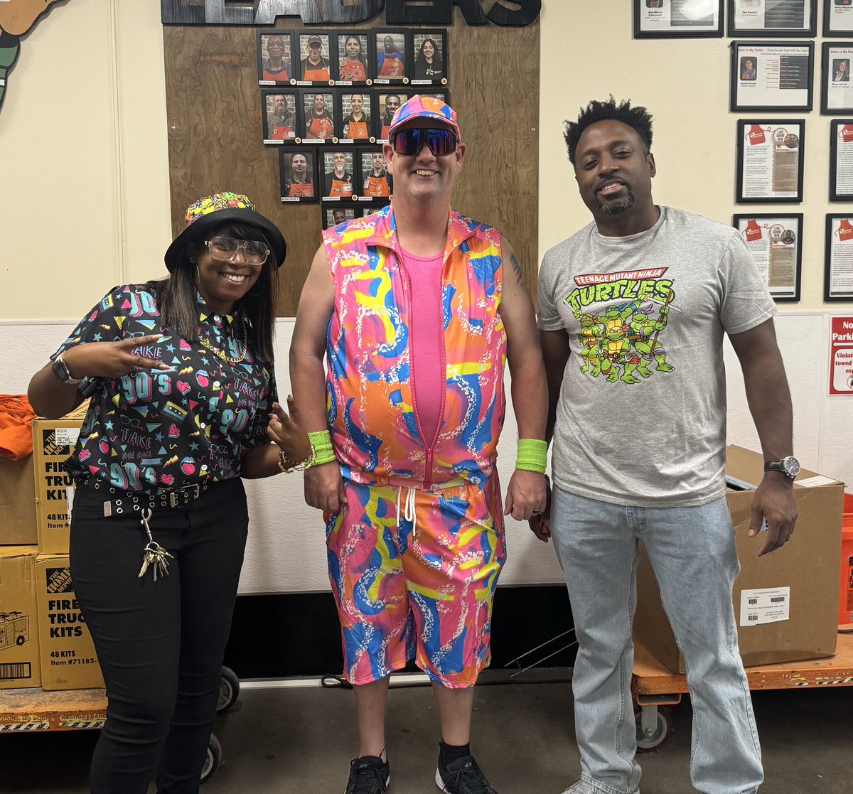 MET appreciation is happening at HD1859 El Dorado Home Depot! Management team really participates.
