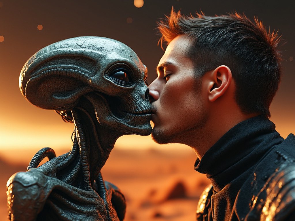 MarioCopello's tweet image. Alien encounter, not a total disaster!  #donewiththehumanrace