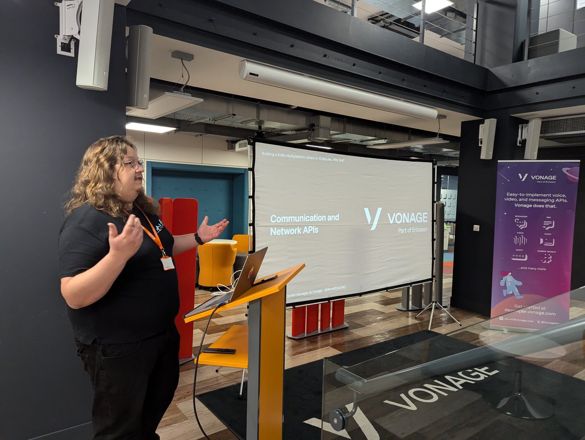 We're <a href="/VonageDev/">Vonage Developer</a> learning about Vonage #kotlin sdk
