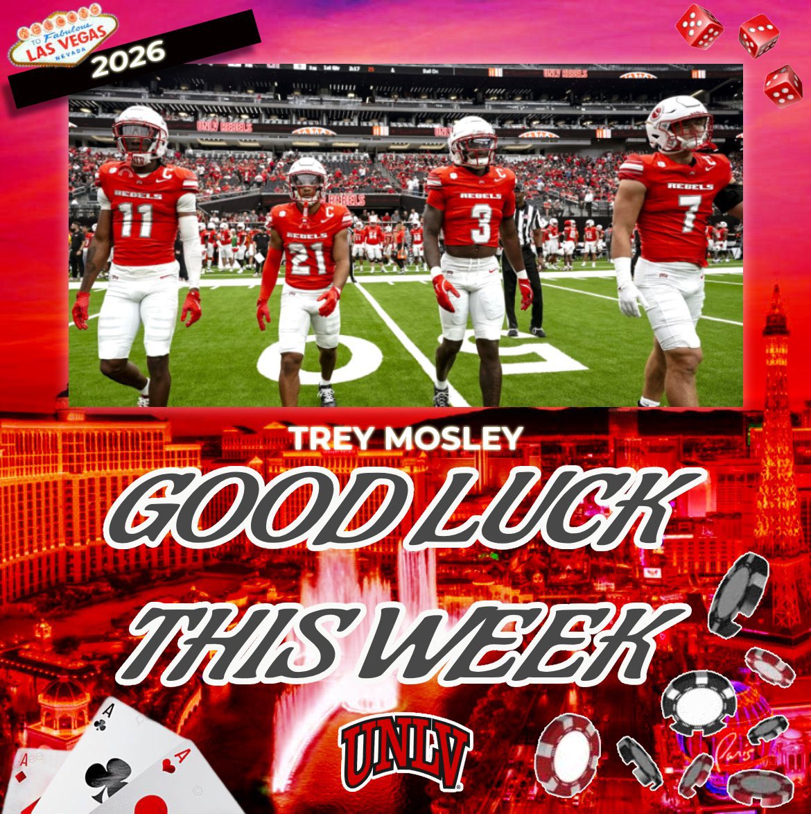 Thank you for the love <a href="/unlvfootball/">UNLV Football</a>