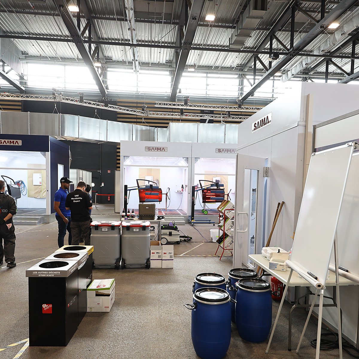 WorldskillsJ's tweet image. 第47回技能五輪国際大会 DAY2！
#車体塗装 #CarPainting
#WorldSkills #WorldSkillsJapan #技能五輪国際大会 #WSC2024