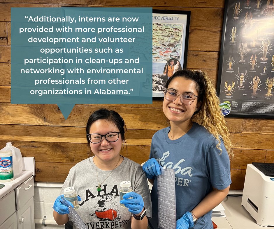 Nicole is staying with Cahaba Riverkeeper for another year to oversee our Swim Guide program and other CRK programs that help us ENSURE the long-term health and stewardship of the Cahaba River. She has seen our Swim Guide program evolve over three seasons:
