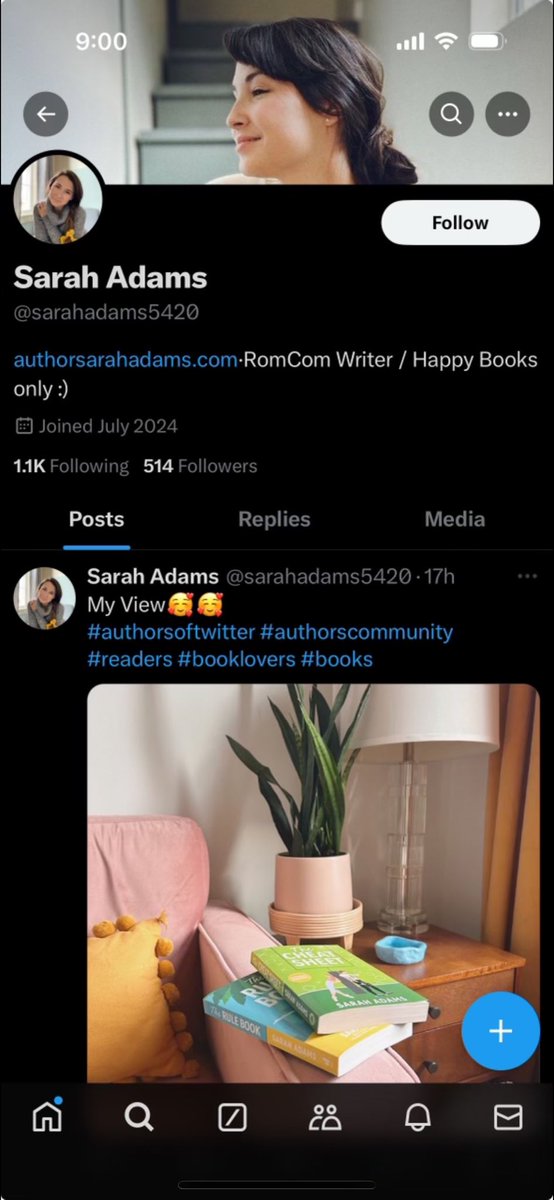 Hi it’s me… the real Sarah Adams. This other account is a scam and impersonating me! Please go report!!