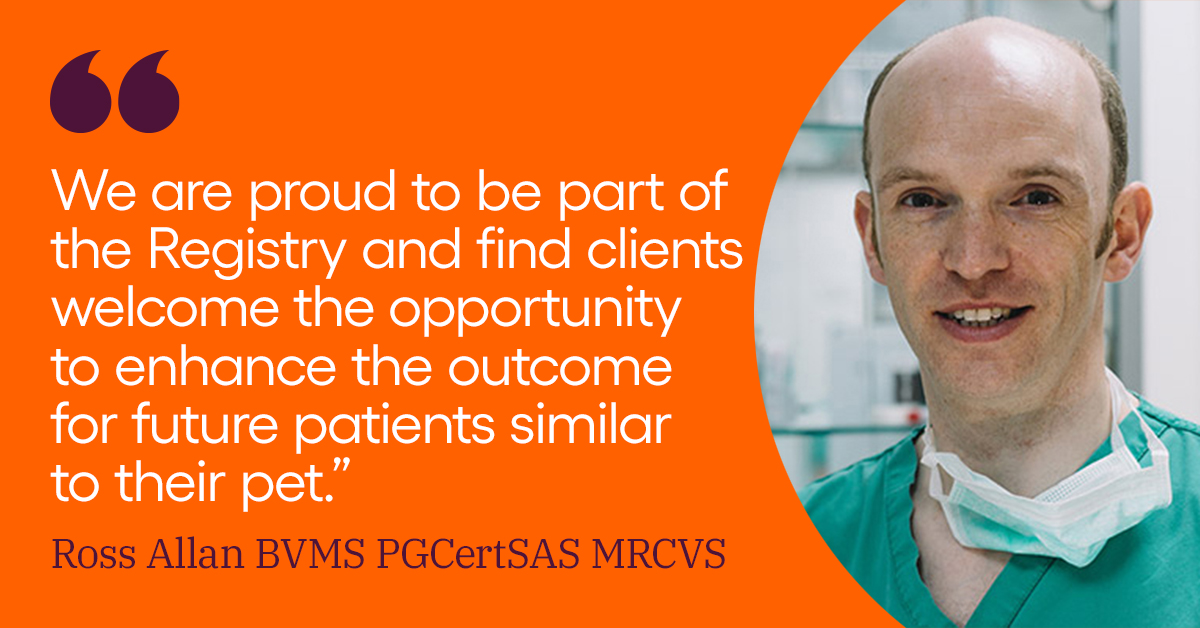 Last month we celebrated the top RCVS Knowledge Canine Cruciate Registry (CCR) contributors for 2023/24.
 
The CCR collates information about cruciate surgery in dogs across the UK.
 
Get involved today: ccr.rcvsknowledge.org