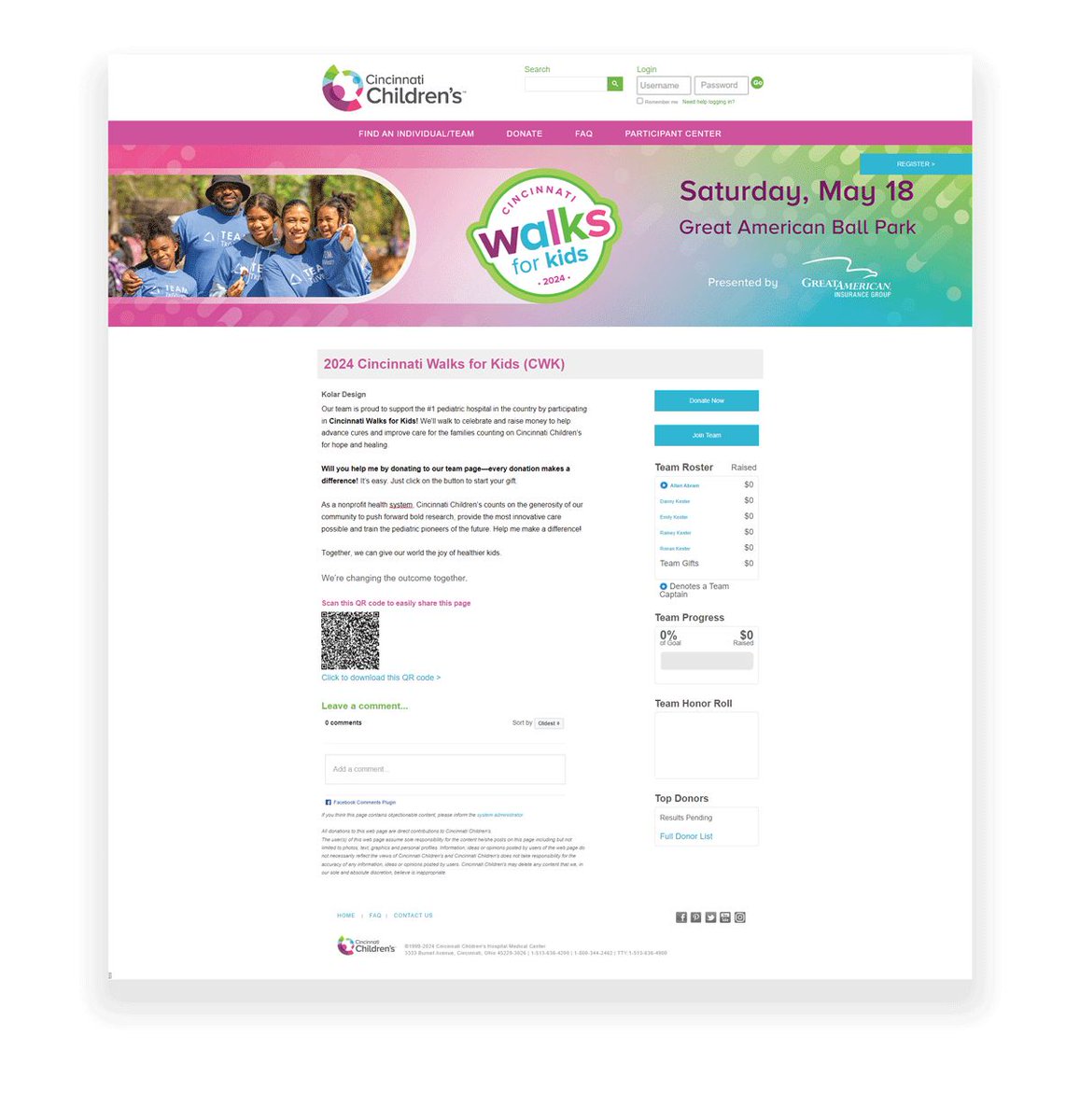Doing Good Digital (@doinggoodagency) on Twitter photo New Client Work! <a href="/CincyChildrens/">Cincinnati Children's</a>
*Introduced custom QR codes in TeamRaiser
*Implemented on personal, team pages, and autoresponders
*Added tracking parameters with GA UTM codes
*Made sharing and recruitment easier for participants!
See more: buff.ly/4bmG6qN #nptech New Client Work! <a href="/CincyChildrens/">Cincinnati Children's</a>
*Introduced custom QR codes in TeamRaiser
*Implemented on personal, team pages, and autoresponders
*Added tracking parameters with GA UTM codes
*Made sharing and recruitment easier for participants!
See more: buff.ly/4bmG6qN #nptech
