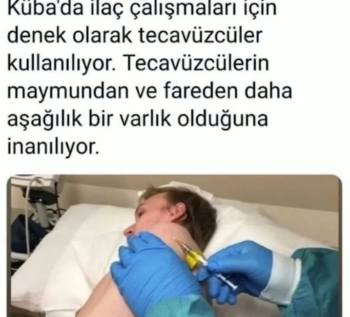 golu_orakc's tweet photo. Ülkemizde #Sıla bebek ve tüm masum çocukların katili ve sapıklarına bari bu işlemi uygulayın https://t.co/te4GielfIv