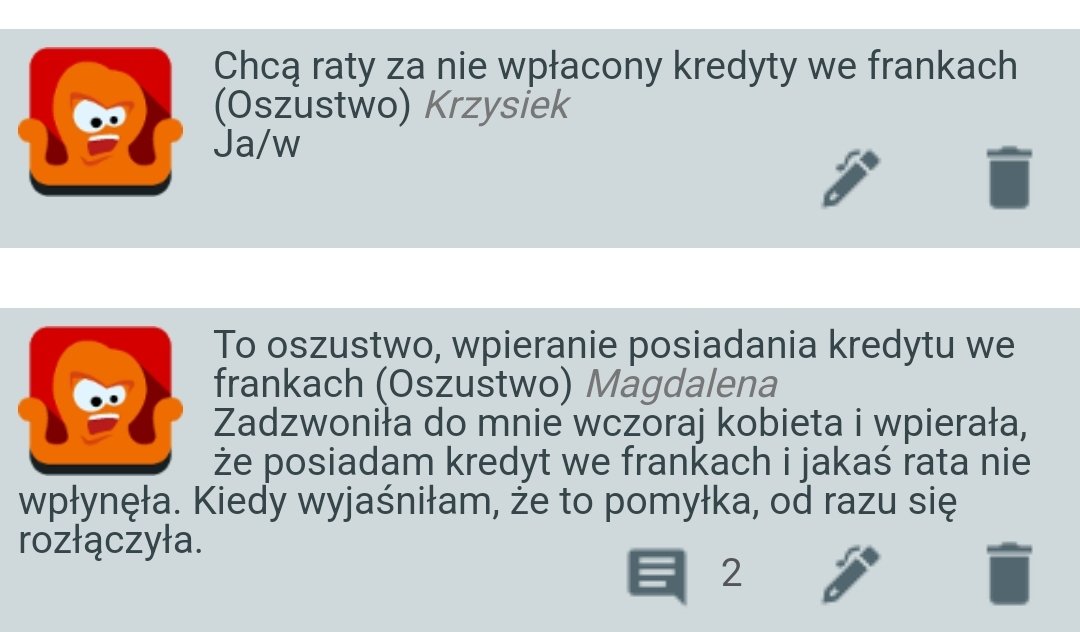 B_Maniek's tweet photo. Uważajcie na numer 799 374 854. Dzwoni pani i próbuje naciągać. Mówiła o rzekomo zaciągniętym przeze mnie kredycie we frankach.

Tymczasem jedynego franka, jakiego w życiu zaciągnąłem, to do działu sportowego Wprost, gdy jeszcze tam pracowałem - @Frano_DF 🤝 https://t.co/eD82zcEYDY