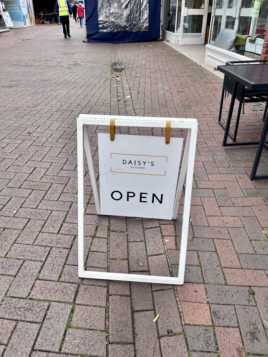 Great morning at Rugeley Town Centre! Enjoyed breakfast at Daisy’s Kitchen – fantastic food and coffee. Guy, my greyhound, loved the attention. Visit our market and see what #Rugeley has to offer! #Rugeley #SupportLocal