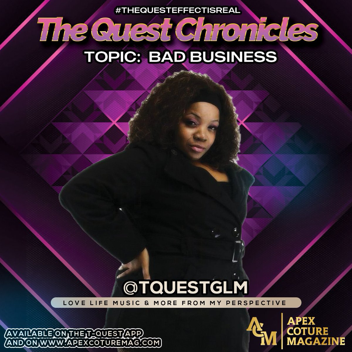 ACMpub's tweet image. #TheQuestChronicles: Bad Business by @TQUESTGLM 

#ApexCotureMag👑

Read More 📢 bit.ly/3ZiC7ZX