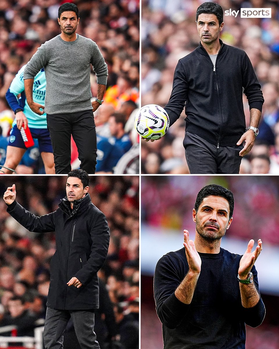SkySportsPL's tweet photo. Three more years of Arteta fits 🤩 https://t.co/ZgSFOwryPo