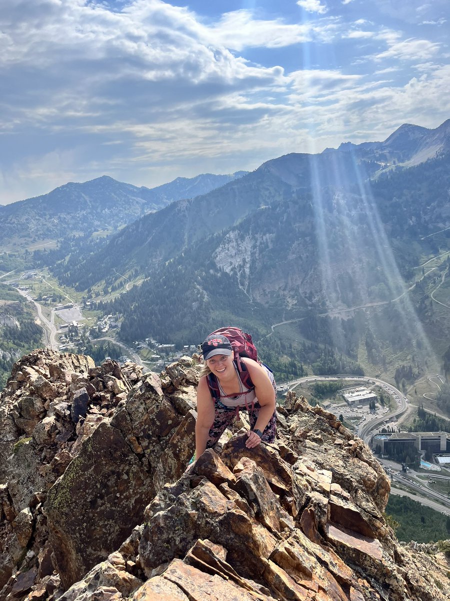 Weekends as faculty in Utah… just, ya know, climbing mountains and such. #medicinelevated (Superior Ridge Mountaineering Route)