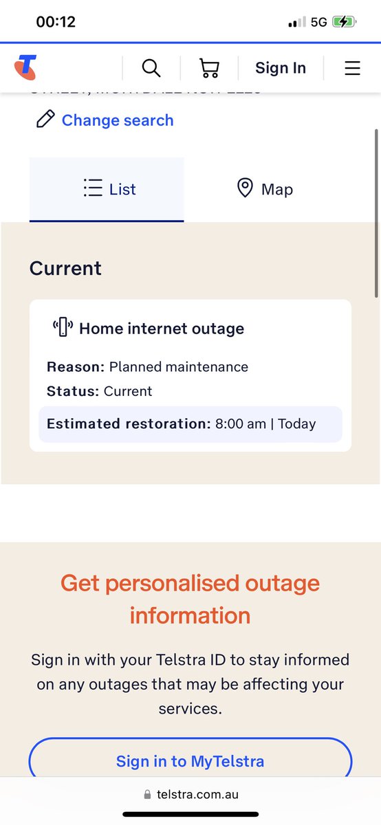 Flossie83's tweet photo. @Telstra I hope we’ll be reimbursed for the lack of access to home internet..and nil notification that this was going to occur?? https://t.co/0plCqp7Tek