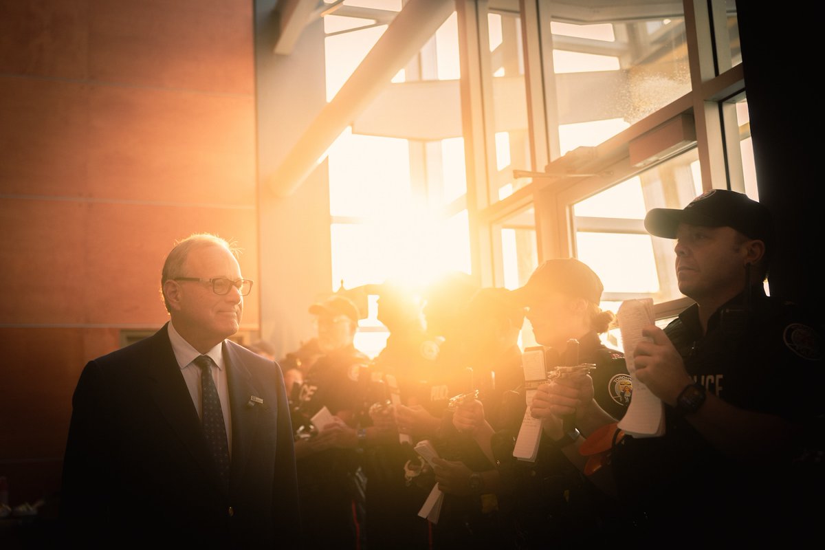 Today marks the 2nd anniversary of the death of Cst. Andrew Hong, who lost his life in the line of duty on Sept 12, 2022. This morning, <a href="/TPSMotorSquad/">TPS Motor Squad</a> at the <a href="/TrafficServices/">TPS Traffic Services</a> held a ceremonial parade to honour his legacy. Thank you, @MPPKerzner, for joining our members today.