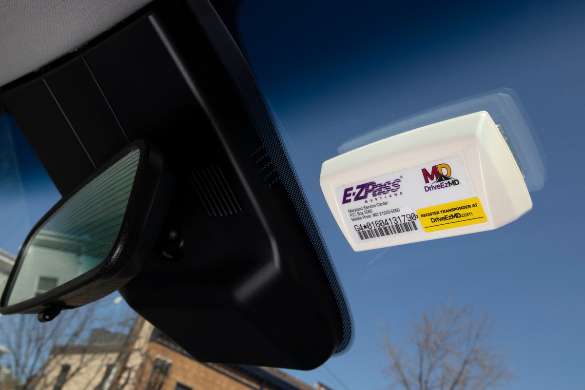 TheMDTA's tweet photo. Is your E-ZPass properly mounted? Verify with our instructions here https://t.co/cAngBFeZA2. Be sure vehicles and billing information are always up-to-date to receive the lowest toll rate for your account at https://t.co/pPVndlynL7. #EZPassMD https://t.co/31NNePAbll